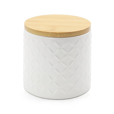 Ємність для зберігання 450 мл KP-18 S White/Wood MVM