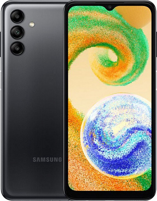 Смартфон Samsung Galaxy A04s 4/64GB black (SM-A047FZKVSEK) 