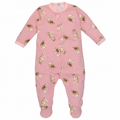 Комбінезон дитячий для дівчинки Татошка р.74 рожевий 1506206кгр