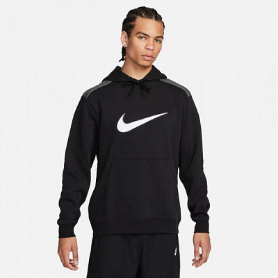 Джемпер Nike M NSW SP FLC HOODIE BB FN0247-010 р.M черный