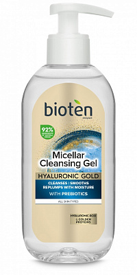Гель очищающий BIOTEN Гилаурон Голд 200 мл