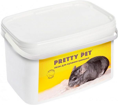 Песок для купания шиншилл ECO Instinct Pretty Pet 2 кг