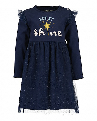 Платье Blue Seven трикотажная р.68 темно-синий 963090 X* 