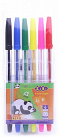 Набір ручок ZiBi 6 кольорів (ZB.2011) 