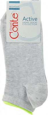Шкарпетки Conte ACTIVE 035 р. 23-25 сірий