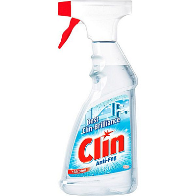 Средство моющее для стекла и зеркал Clin Anti-Fog 0,5л