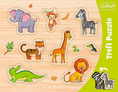 Пазл Trefl Екзотичні тварини 31308