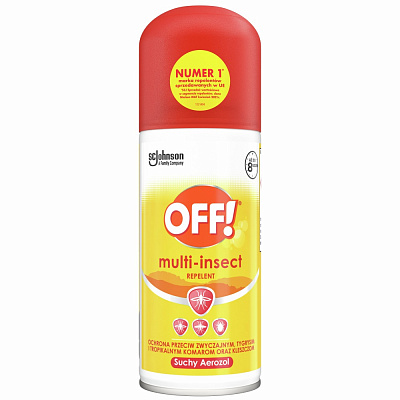 Аэрозоль OFF! DEFENSE сухая усиленная защита 100 мл