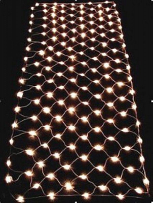 Гирлянда-сетка Джаз Лайт NTLD300-W-E встроенный светодиод (LED) 300 ламп 2 м