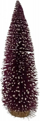 Елка декоративная розового цвета, 30 см