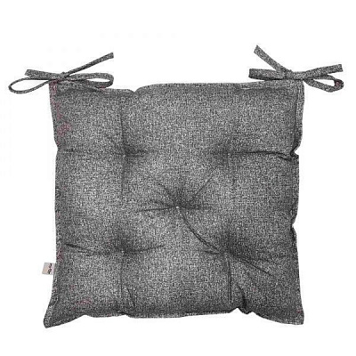 Подушка на стілець ORO Сіра La Nuit