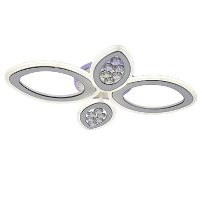 Люстра светодиодная Victoria Lighting 64 Вт белый Manila/PL4 white 