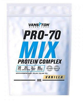 Протеїн Vansiton Pro-70 Vanilla 900 г