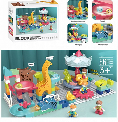 Конструктор BIBI-INN Зоопарк 86 деталей OTG0939042