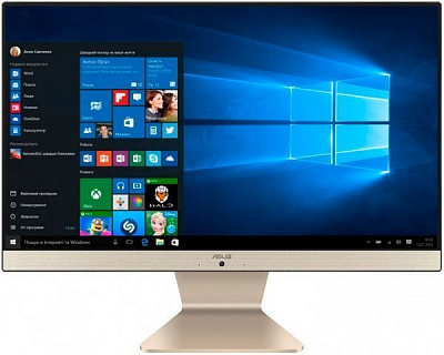 Моноблок Asus Vivo AiO V222GAK-BA282T 21,5 (90PT0211-M07260) black/gold 