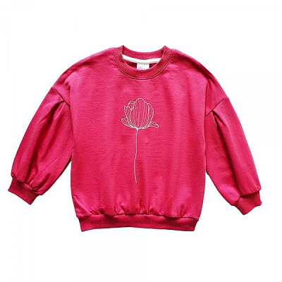 Свитшот для девочки Colibri р.110 коралловый G4005 