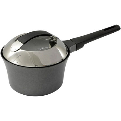 Ковш из алюминия Sacher Teflon Dupont темно-серый 16 см