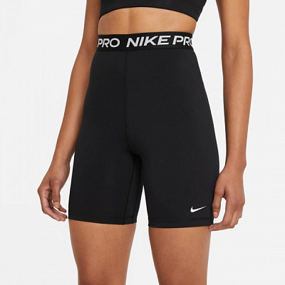 Лосины Nike W NP 365 SHORT 7IN HI RISE DA0481-011 р.M черный