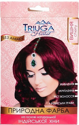 Хна Triuga Herbal Природна фарба вишня