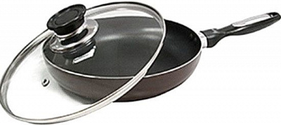 Сковорода з кришкою 26 см VC-4460-26 mix Vincent