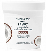 Маска для волос Byphasse для окрашенных волос с кокосом 250 мл