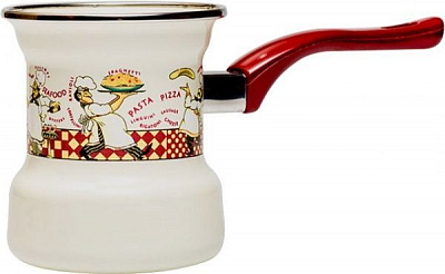 Турка эмалированная Повара 0,4 л 177416 Metrot