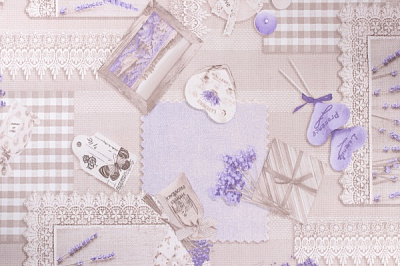 Шпалери вінілові на флізеліновій основі Vinil Лаванда декор ЭШТ 1-1532 1,06x10,05 м