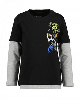 Реглан для хлопчика Blue Seven Скейт р.128 чорний 850726 X*