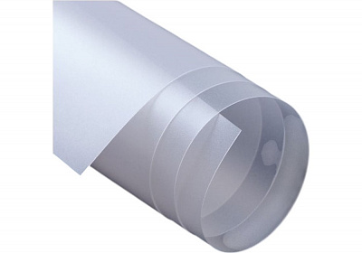 Лист з поліпропілену фактура апельсин прозорий 0,5x700x1000 мм