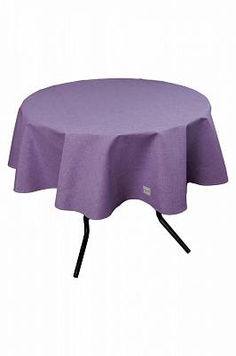 Скатерть Lemons & Lavender Ø 160 см лаванда La Nuit