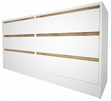 Комод Lion Бергамо 3 6ш німфея альба /німфея альба 