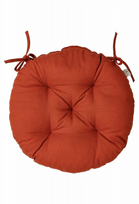 Подушка на стул Тыквенная D-40