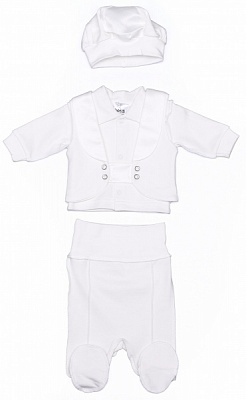 Комплект для новорожденных Betis МалышОк молочный р.50 27081019 