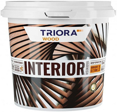 Лак интерьерный INTERIOR VARNISH Triora полумат 0,75 л