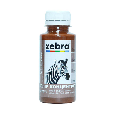 Колорант ZEBRA концентрат капучино 100 мл