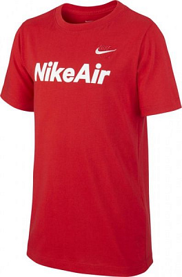 Футболка Nike B NSW TEE AIR C&S CU6607-657 S красный