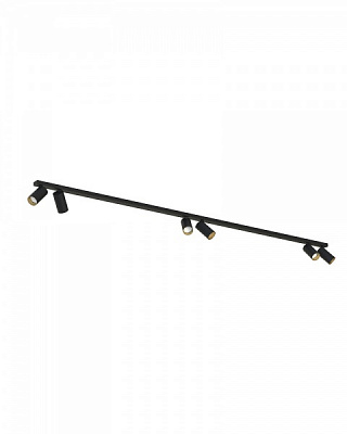 Спот Nowodvorski Mono 6x10 Вт GU10 черный/золото 7770 