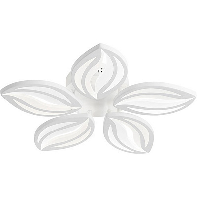 Люстра світлодіодна Victoria Lighting Windflower/PL5 з пультом ДК 120 Вт білий
