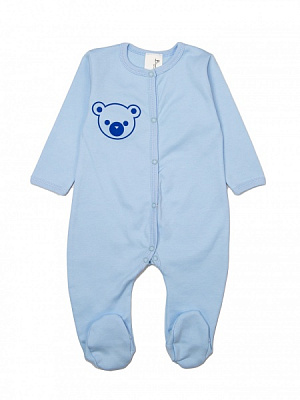 Комбинезон для мальчика Bambinelli Медвежонок р.80 голубой 