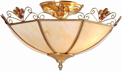 Люстра стельова Arte Lamp COPPERLAND 2xE27 антична бронза A7862PL-2AB