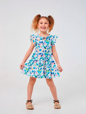 Платье Smil Шарики 120350 р.92 с рисунком 