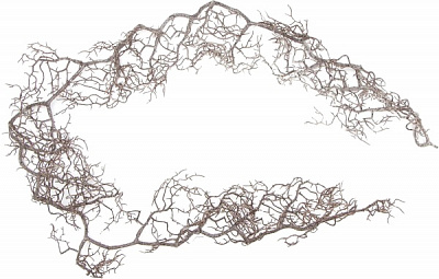 Веточка декоративная 170272 16х11 см 162 см 