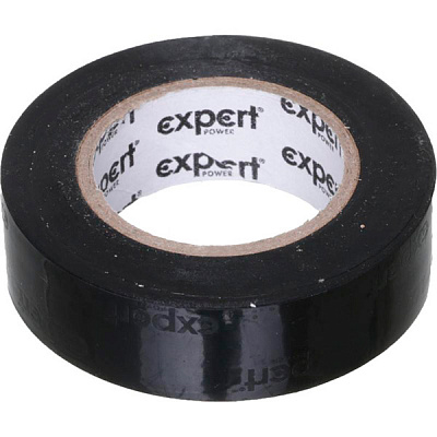 Изолента Expert Power ПВХ 0,20x19 мм 10 м черная ПВХ