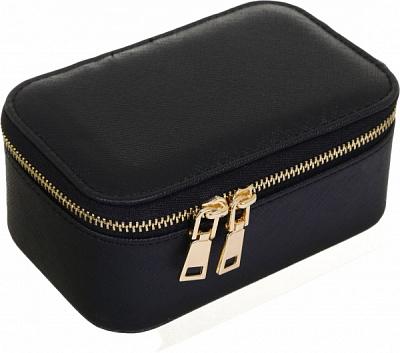 Шкатулка для украшений Royal weave 13х8х5,5 см черная