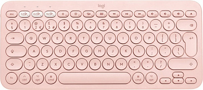 Клавіатура Logitech K380 Multi-Device Bluetooth UA (L920-009867) rose