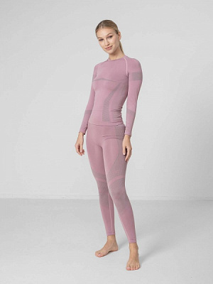Брюки 4F WOSEAMLESS UNDERWEAR BIDB030D H4Z22-BIDB030D-53S р.XS/S розовый