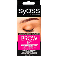Фарба для брів і вій Syoss Brow Tint темно-каштановий 17 мл