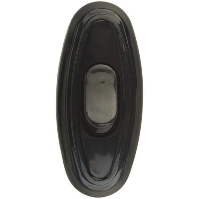 Вимикач для бра чорний