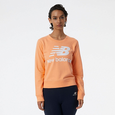 Свитшот New Balance WT03551PGZ р. XL оранжевый
