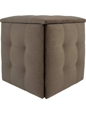 Пуф-трансформер TWINSANN 540х540 мм бежевый/черный (7)